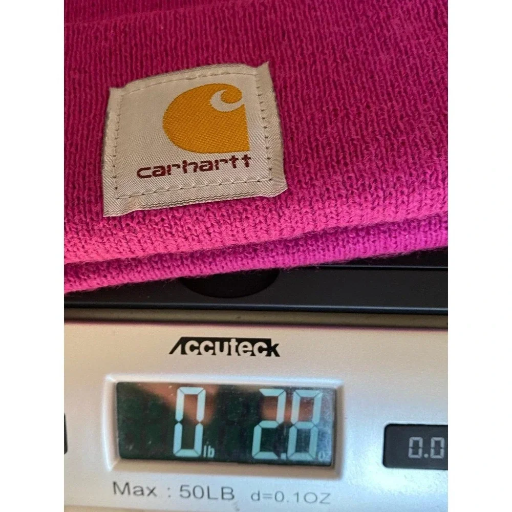 Carhartt Beanie Hat Fuchsia OSFM s2